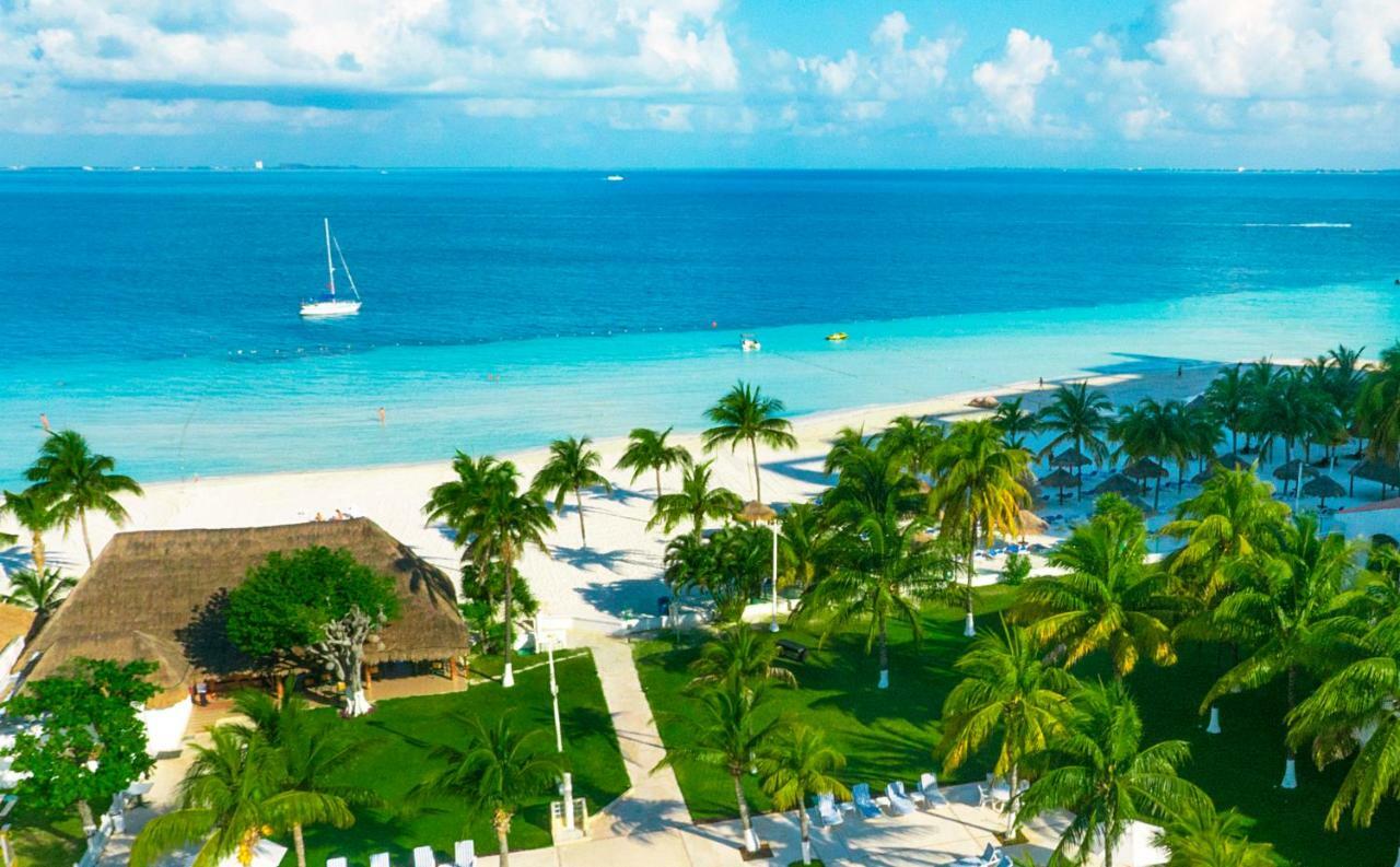 Cancun Beachfront Condo Dış mekan fotoğraf