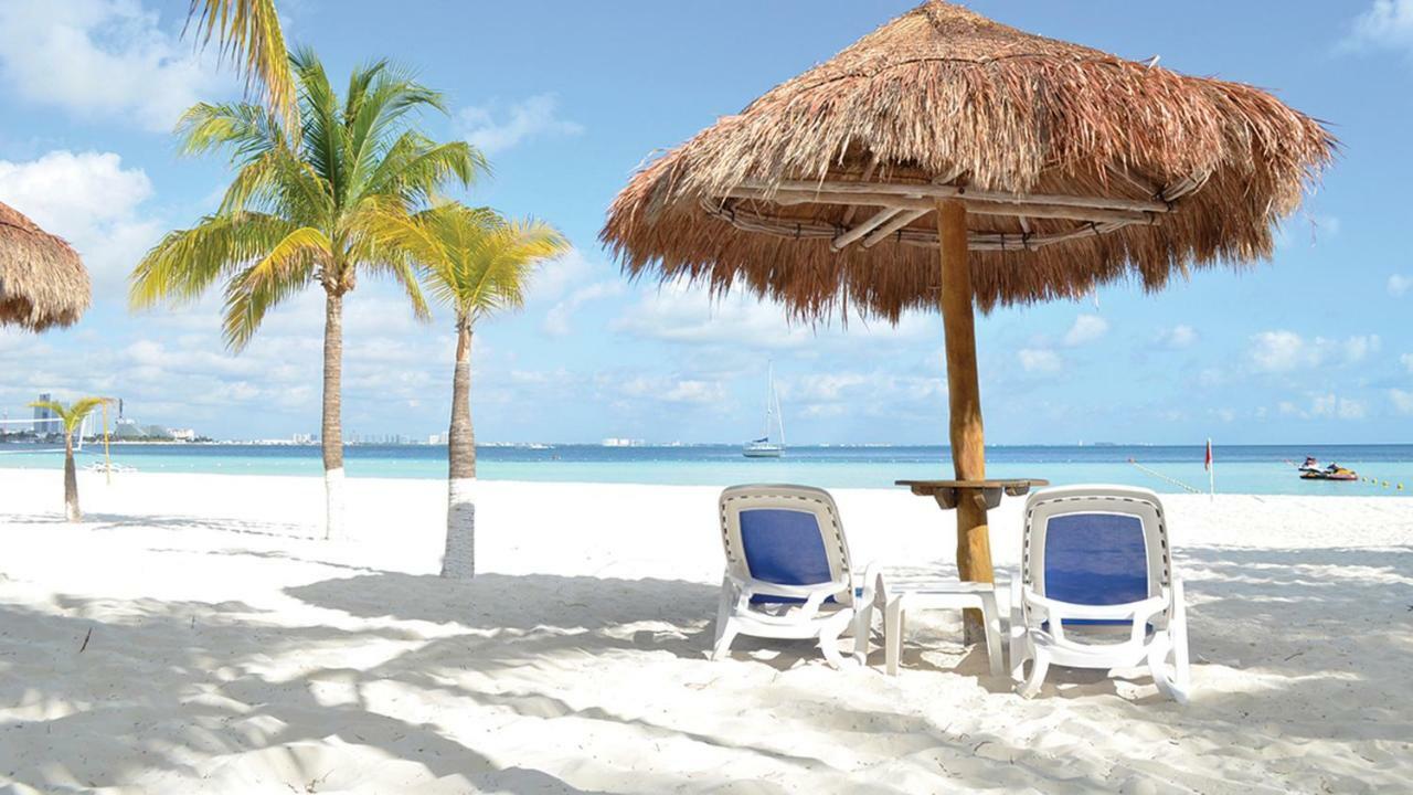 Cancun Beachfront Condo Dış mekan fotoğraf